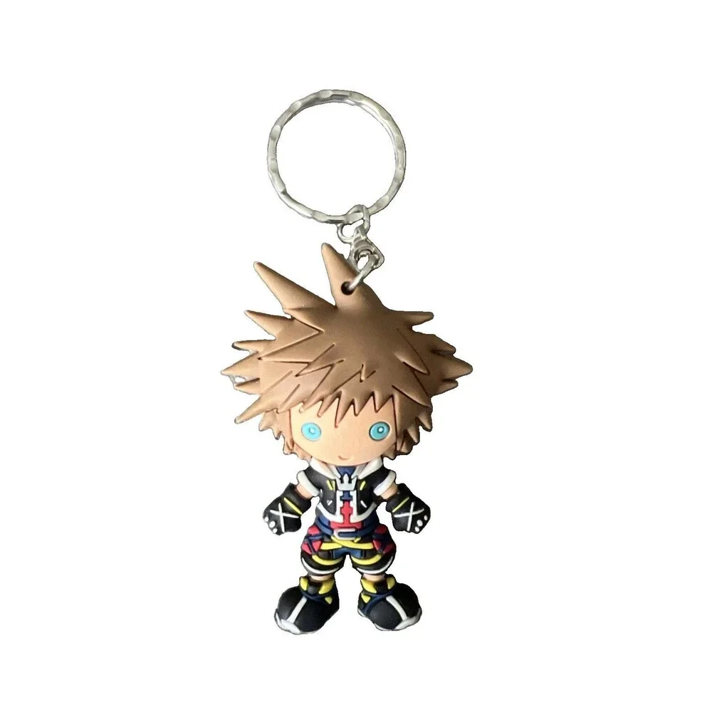 Sora Kingdom Hearts Figure Keychain Disney Brand NWOT